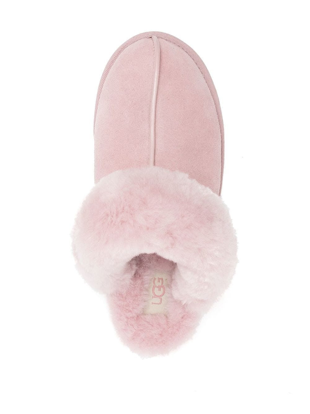 UGG Scuffette II fur-trimmed slippers Balenciaga