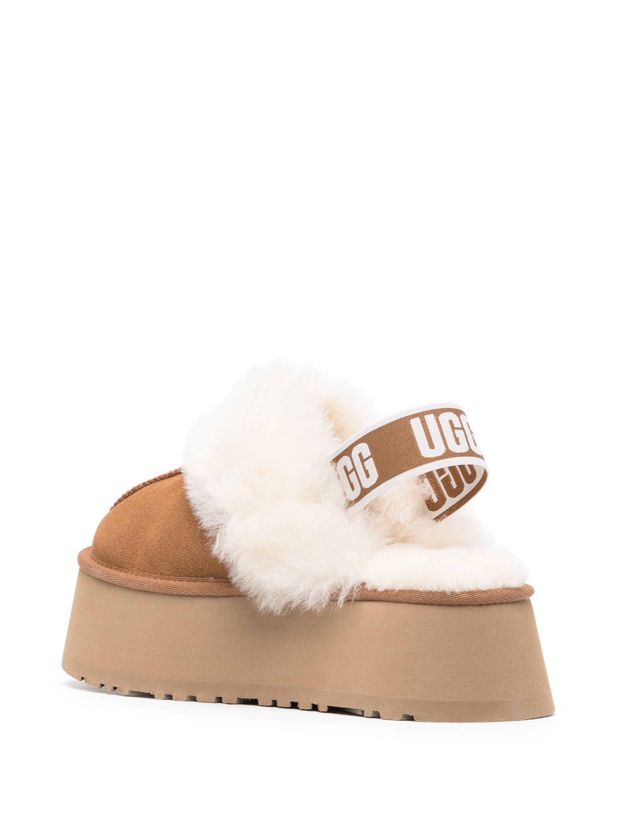 UGG Funkette 60mm suede slingback slippers UGG